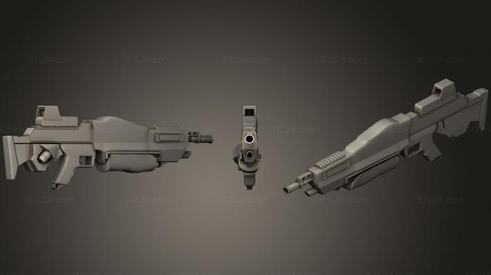 Оружие (Оружие 0414, WPN_0089) 3D модель для ЧПУ станка